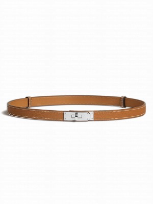 Hermes Kelly 18 Belt Coffee