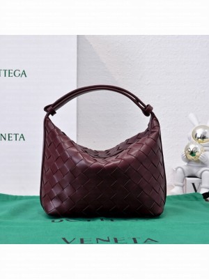 Bottega Veneta Mini Wallace 754443 Wine