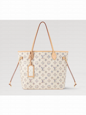 Louis Vuitton Neverfull MM M24905 Multicolor Beige