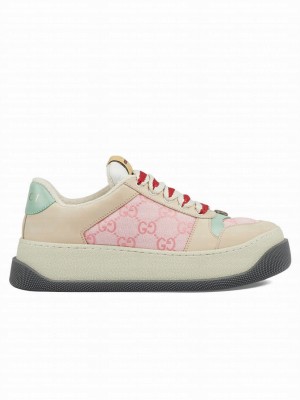 Gucci Women's Screener Trainer 750633 Pink