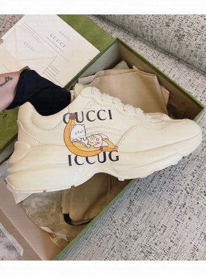 GUCCI                                                                                        Bananya Rhyton sneaker