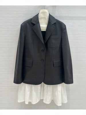 Louis Vuitton Women's Blazer With Detachable Skirt Black