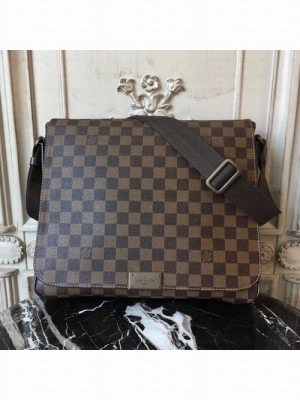 Louis Vuitton District MM Messenger Bag Damier Ebene Canvas Fall/Winter 2017 Collection N41212, Ebene