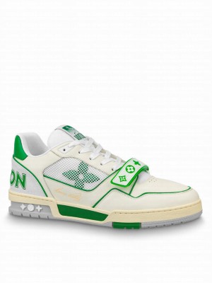 Louis Vuitton Men's LV Trainer Sneaker Green