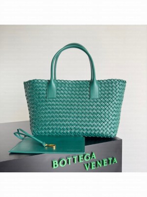 Bottega Veneta Small Cabat 730297 Emerald green