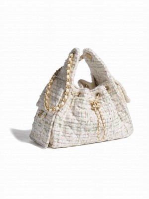 Chanel 25 Small Bag Cream
