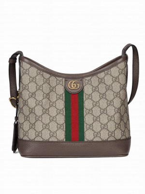 Gucci Ophidia GG Small Shoulder Bag 781402 Dark Coffee