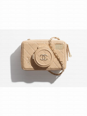 Chanel CAMERA BAG AS4817 Dark Beige