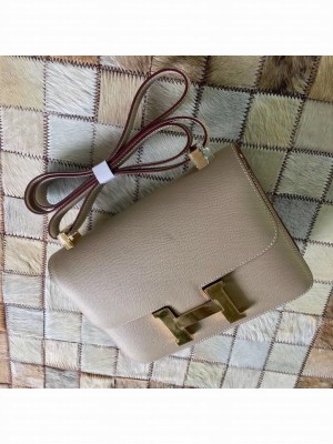Hermes Constance 18/23 Bag in original Epsom Leather purple
