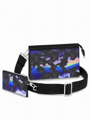 Louis Vuitton Gaston Wearable Wallet M81753 Black
