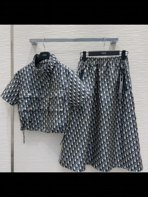Dior Shirt and Skirt Set 250430046
