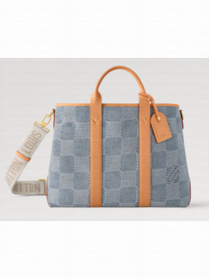 Louis Vuitton Weekend Tote N40702 Blue