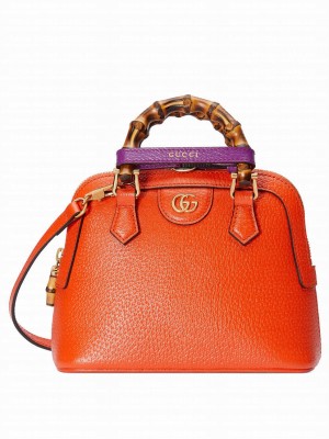 Gucci Diana Mini Tote Bag 715775 Orange
