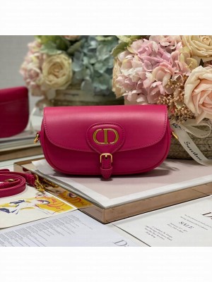 DIOR BOBBY EAST-WEST BAG Box Calfskin M9317S Rose