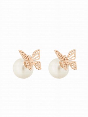 Christian Dior Women's Dior Tribales Earrings Golden