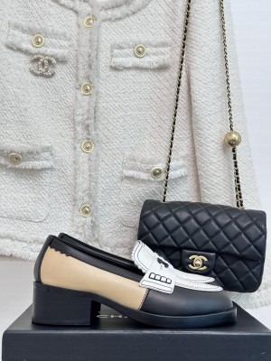 Chanel Lambskin 5.5cm Loafers 2023 022