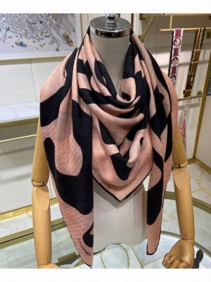 Chanel Women s Square Scarf Pink