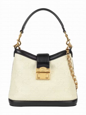 Gucci Small GG Shoulder Bag 675788 Cream