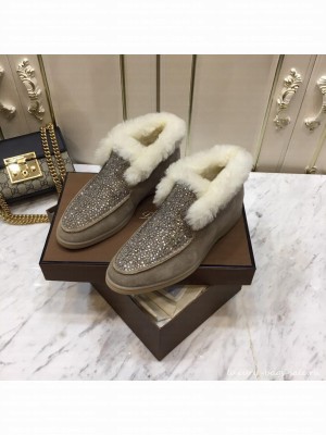 Loro Piana Open Walk Suede Calf Skin-17