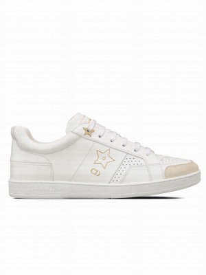 Christian Dior Women's Star Sneaker White