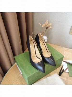 Gucci sheepskin 10.5cm Black Pumps 2021 Collection