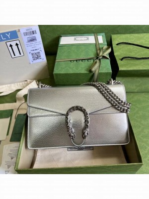 Guccy Dionysus medium shoulder bag 400249 Silver