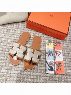 Hermes Oran Flat Slide Sandals 2023 Collection 063
