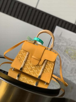 Goyard Saïgon Structuré Mini Bag Yellow