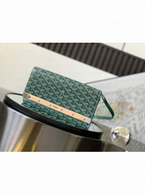 Goyard Monte-Carlo PM Clutch Green