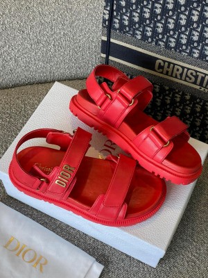 Dior DiorAct Calfskin Flat Strap Sandals 2023 05