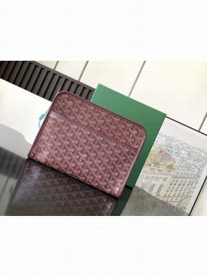 Goyard Jouvence MM Toiletry Bag Burgundy