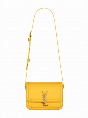 Saint Laurent Solferino Small Satchel 6343060 Yellow