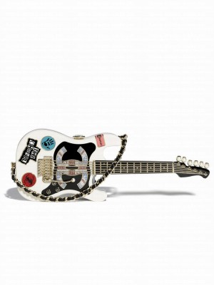 Chanel Guitar Minaudiere AS4955 Cream