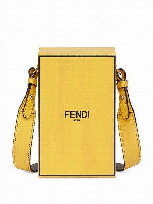 Fendi Vertical Box Yellow