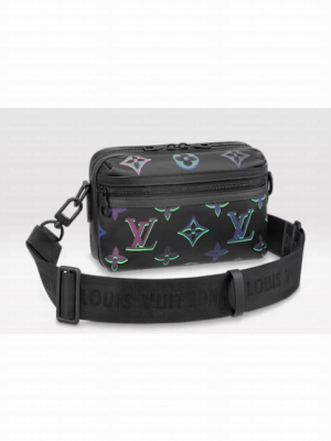 Louis vuitton Comet Messenger PM M22495 Black Borealis