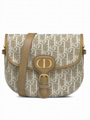 Christian Dior Medium Dior Bobby Bag M9337 Apricot