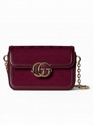 Gucci Go Small Shoulder Bag 826761 Red
