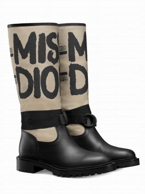 Christian Dior Women's D-Major Boot Apricot