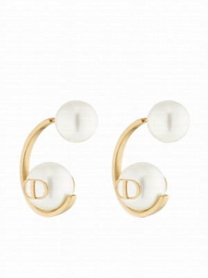 Christian Dior Women's Dior Tribales Earrings White