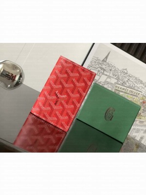 Goyard Saint-Pierre Card Wallet Red