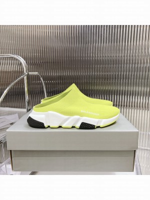 Balenciaga Unisex Speed Recycled Knit Mule Slip-On Sneakers 02