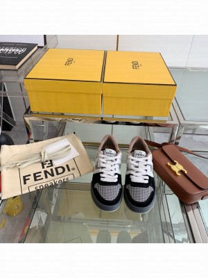 Fendi FENDI MATCH Unisex low-tops sneakers black