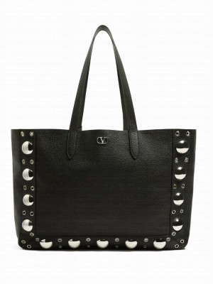 Valentino Garavani Nellcote Shopping Bag Black