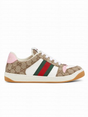 Gucci Women's Screener Sneaker 812638 Pink