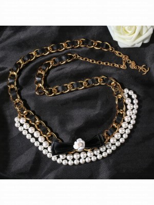 CHANEL Waist Chain Belt AB263