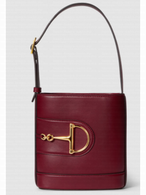 GUCCI 73 MINI BUCKET BAG 833665 Rosso Ancora red