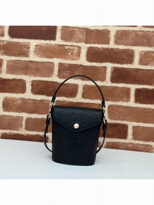 Gucci GG SUPER MINI SHOULDER BAG 772795 black