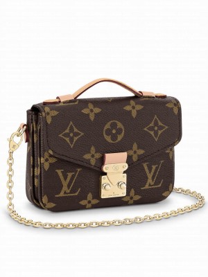 Louis Vuitton Micro Metis M81267 Brown