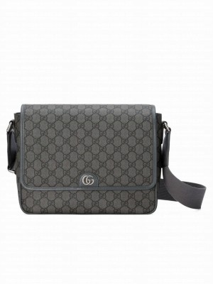 Gucci Ophidia Medium Messenger Bag 761741 Dark Gray
