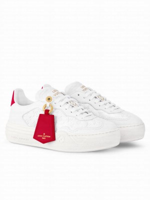 Louis Vuitton Women's LV Groovy Platform Sneaker 1AGUUM White